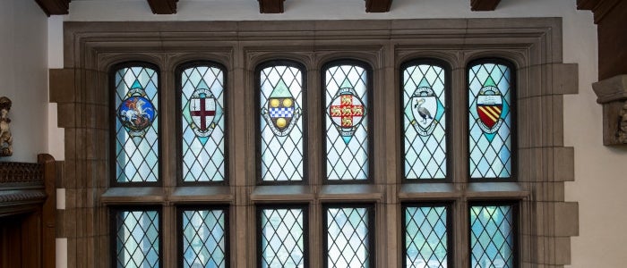 Stained glass windows