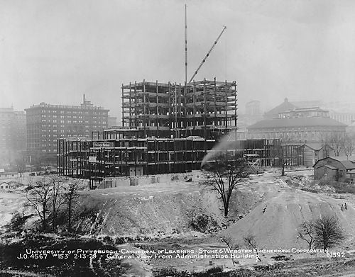 Cathedral of Learning Construction