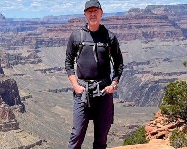 Photo of Steven Cherry at the Grand Canyon
